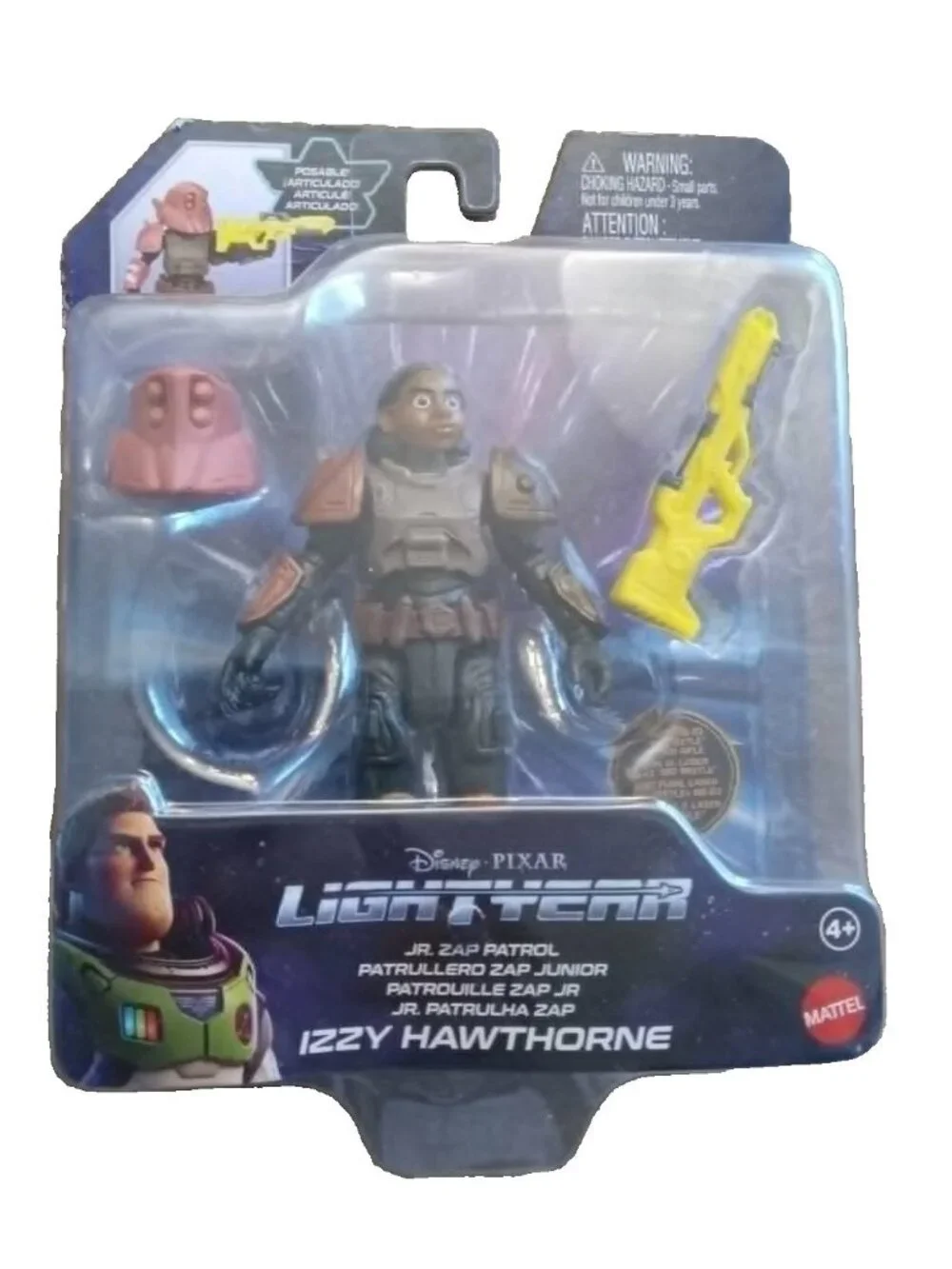 Mattel Disney Pixar's Lightyear, Izzy Hawthorne, Action Figure, Brand New-